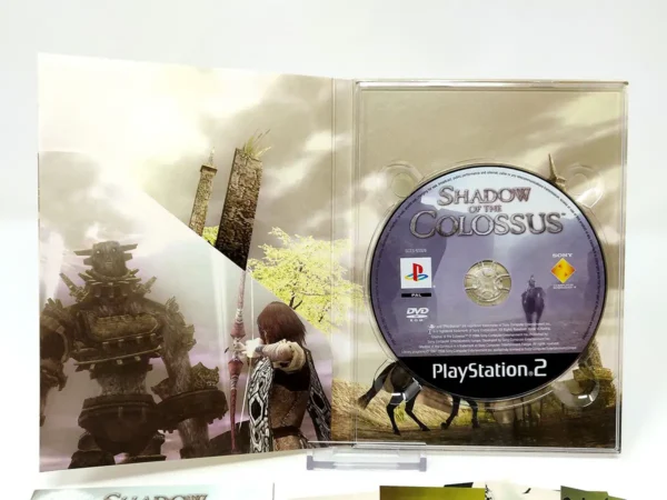 Lateral de la caja de Shadow of the Colossus (Edición Limitada) (ESP) para PlayStation 2