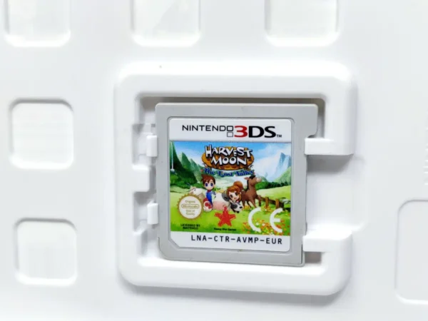 Lateral de la caja de Harvest Moon: El Valle Perdido (ESP) para Nintendo 3DS
