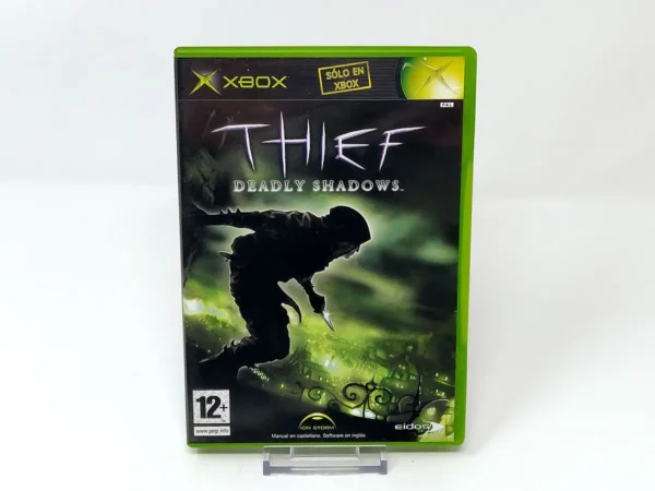 Portada de Thief: Deadly Shadows (ESP) para XBOX, edición PAL España, de segunda mano