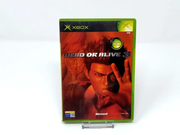 Portada de Dead or Alive 3 (ESP) para XBOX, edición PAL España, de segunda mano