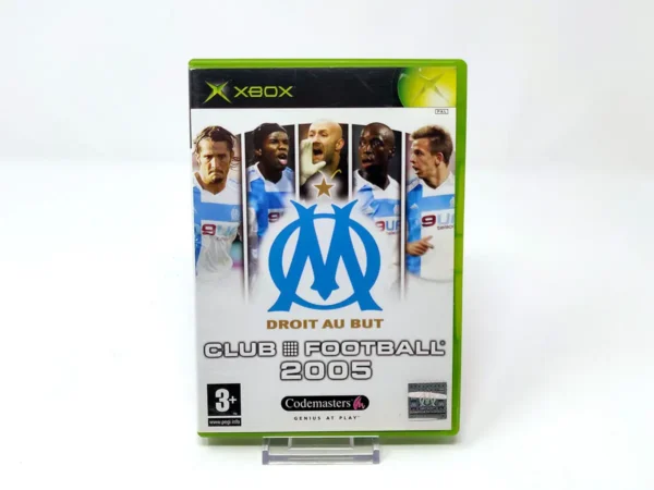 Portada de Club Football 2005: Olympique de Marseille (FRA) para XBOX, edición PAL Francia, de segunda mano