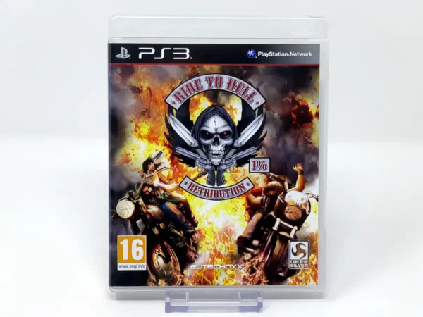 Portada de Ride to Hell: Retribution (ESP) para PlayStation 3, edición PAL España, de segunda mano