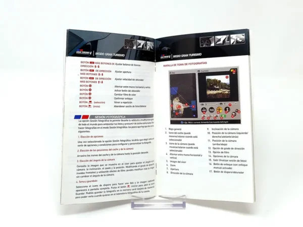 Gran Turismo 4 (ESP) (Manual) para PlayStation 2, edición PAL España, de segunda mano