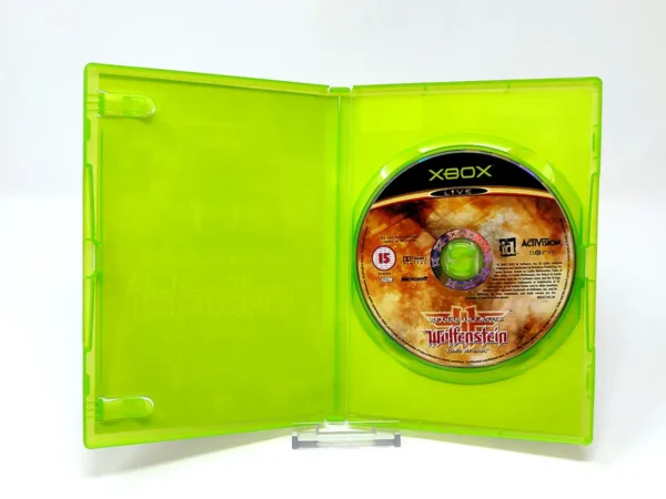 Interior del juego Return to Castle Wolfenstein - Tides of War (ESP) (Rebajado) para XBOX con disco y manual
