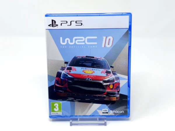 Portada de WRC 10 (ESP) (Precintado) para PlayStation 5, edición PAL España, nuevo