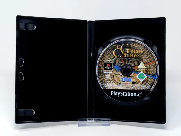 Interior del juego La Brújula Dorada (ESP) (Rebajado) para PlayStation 2 con disco y manual