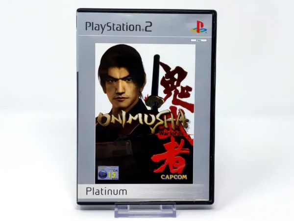 Portada de Onimusha: Warlords (ESP) (Platinum) (Rebajado) para PlayStation 2, edición PAL España, de segunda mano