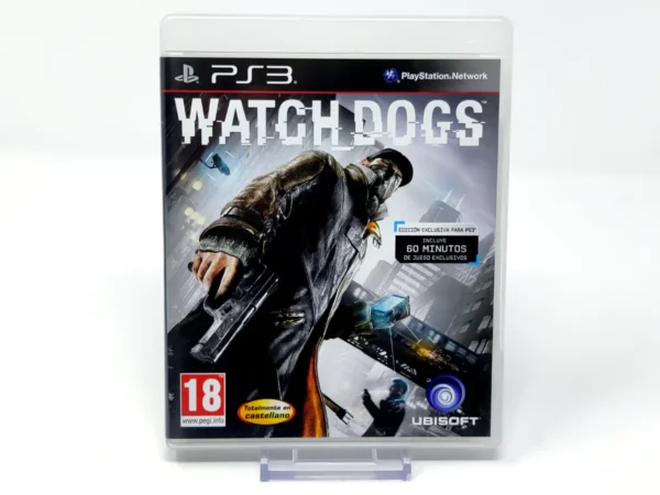 Portada de Watch_Dogs (ESP) para PlayStation 3, edición PAL España, de segunda mano