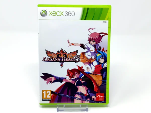 Portada de Arcana Heart 3 (UK) para XBOX 360, edición PAL UK, de segunda mano