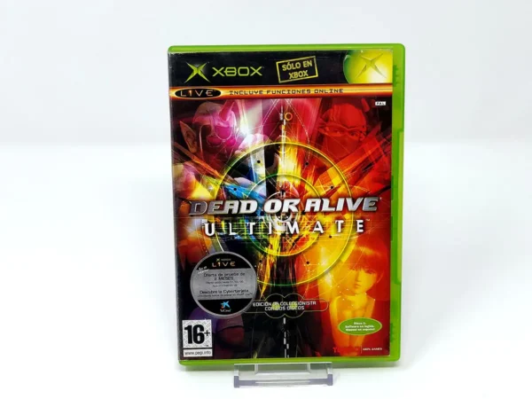 Portada de Dead or Alive  Ultimate (ESP) para XBOX, edición PAL España, de segunda mano