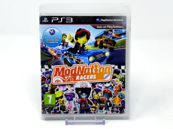 Portada de ModNation Racers (ESP) para PlayStation 3, edición PAL España, de segunda mano