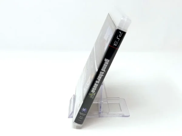 Lateral de la caja de Grand Theft Auto V (HOL) para PlayStation 3