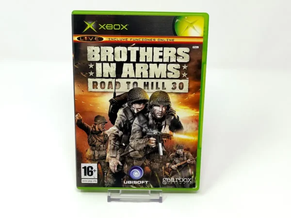 Portada de Brothers in Arms: Road to Hill 30 (ESP) para XBOX, edición PAL España, de segunda mano