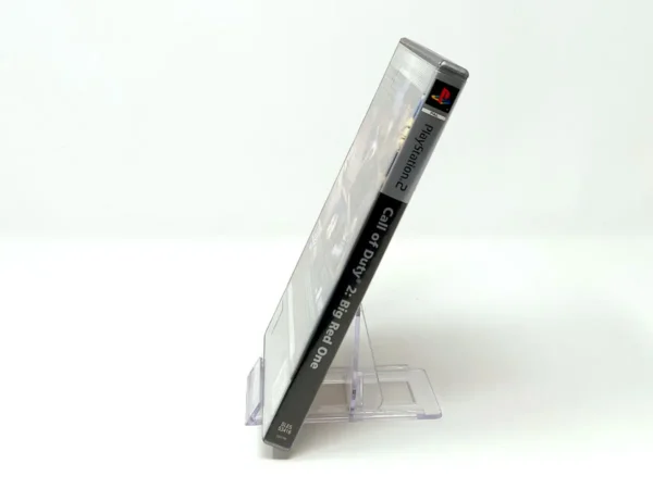 Lateral de la caja de Call of Duty 2: Big Red One (ESP) (Platinum) para PlayStation 2
