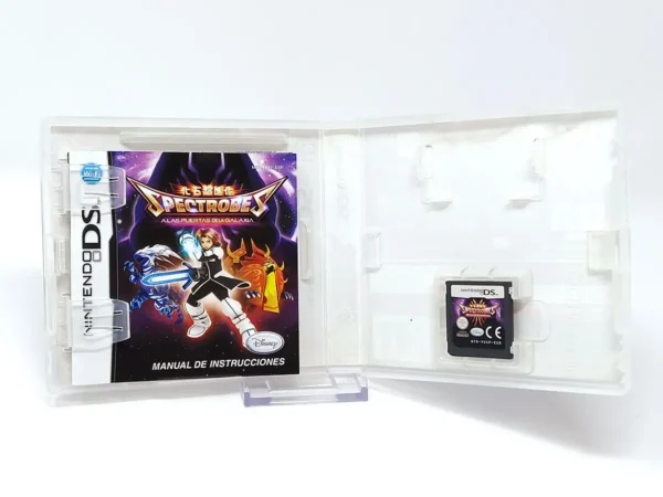 Interior del juego Spectrobes: A las Puertas de la Galaxia (ESP) para Nintendo DS con disco y manual