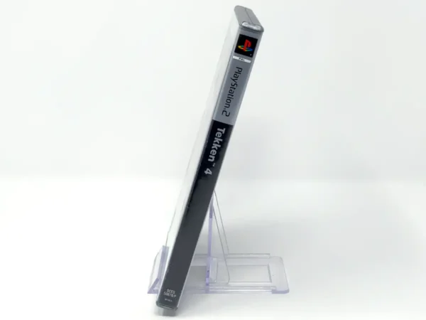 Lateral de la caja de Tekken 4 (ESP) (Platinum) para PlayStation 2