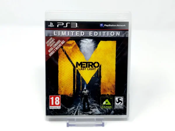 Portada de Metro: Last Light (Limited Edition) (ESP) para PlayStation 3, edición PAL España, de segunda mano