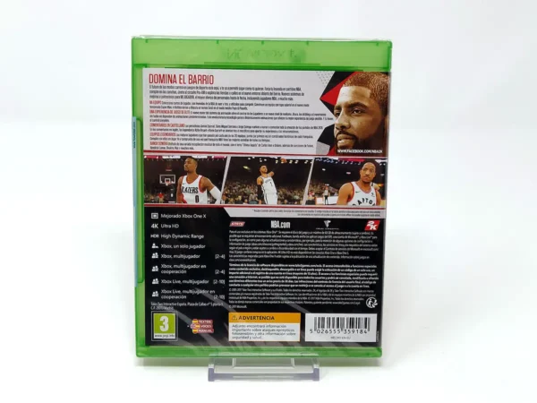 Parte trasera de NBA 2K18 (ESP) (Precintado) para XBOX One, edición PAL España