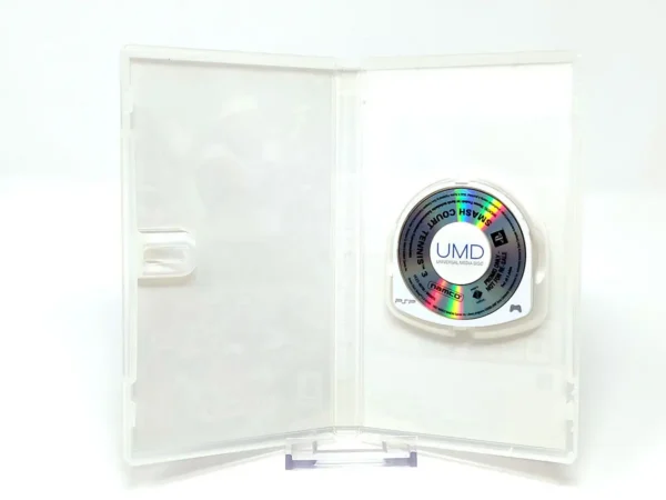 Interior del juego Smash Court Tennis 3 (ESP) (Promo) para PSP con disco y manual