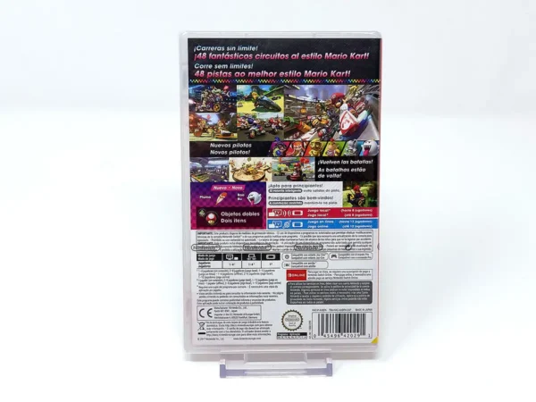 Parte trasera de Mario Kart 8 Deluxe (ESP) (Precintado) para Nintendo Switch, edición PAL España