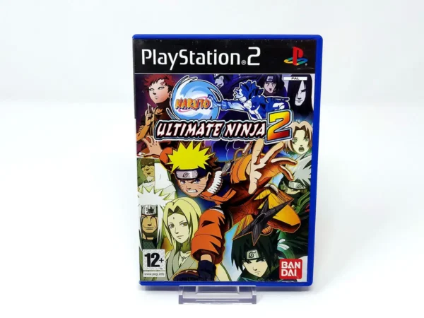 Portada de Naruto: Ultimate Ninja 2 (UK) para PlayStation 2, edición PAL UK, de segunda mano