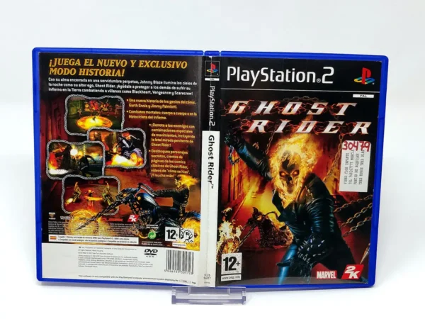 Ghost Rider (ESP) (Carátula) (Rebajado) para PlayStation 2, edición PAL España, de segunda mano