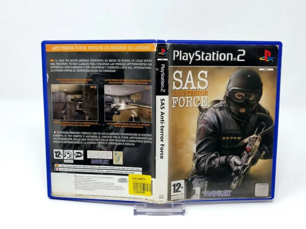 SAS: Anti-Terror Force (ESP) (Carátula) (Rebajado) para PlayStation 2, edición PAL España, de segunda mano