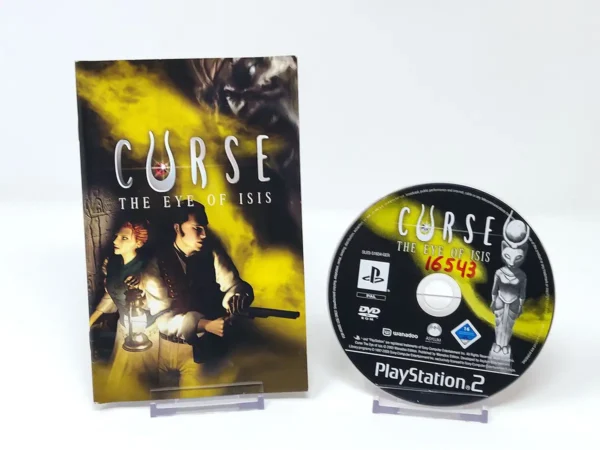 Portada de Curse: The Eye of Isis (ESP) (Rebajado) para PlayStation 2, edición PAL España, de segunda mano