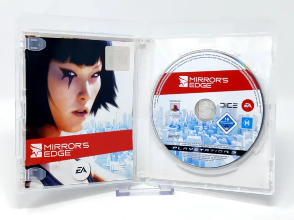Interior del juego Mirror's Edge (ESP) (Rebajado) para PlayStation 3 con disco y manual