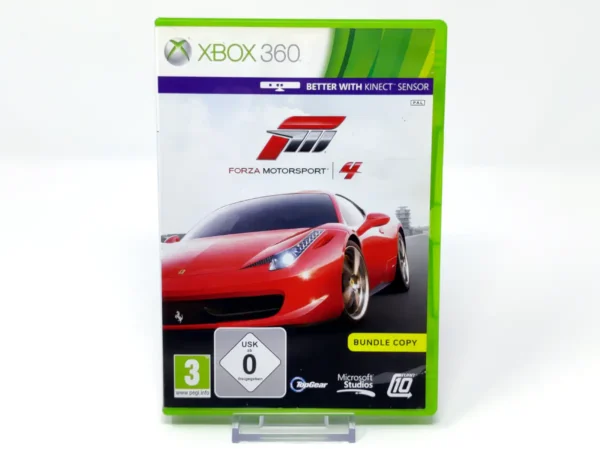 Portada de Forza Motorsport 4 (EUR) (Promo) para XBOX 360, edición PAL EUR, de segunda mano