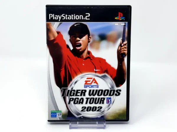 Portada de Tiger Woods PGA Tour 2002 (ESP) (Rebajado) para PlayStation 2, edición PAL España, de segunda mano
