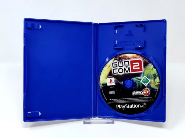Interior del juego Guncom 2 (ESP) (Rebajado) para PlayStation 2 con disco y manual