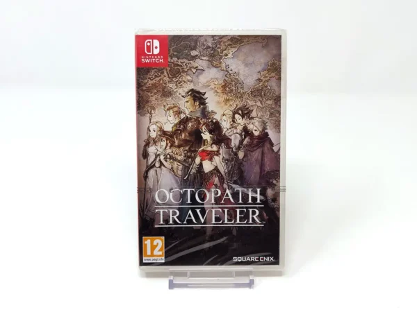 Portada de Octopath Traveler (ESP) (Precintado) para Nintendo Switch, edición PAL España, nuevo