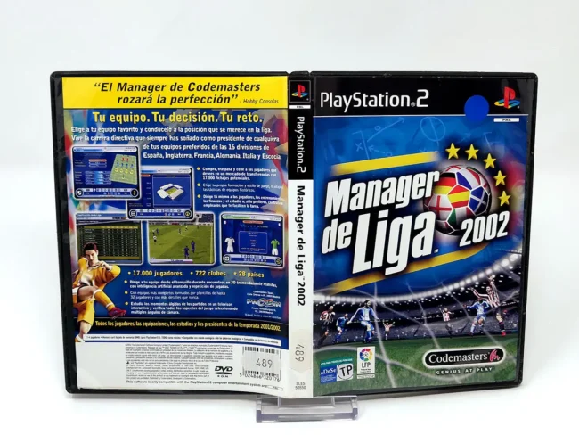 Mánager de Liga 2002 (ESP) (Carátula)