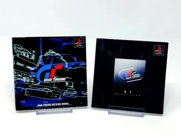 Lateral de la caja de Gran Turismo (JAP) para PlayStation 1