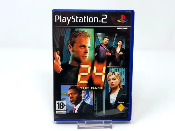 Portada de 24: The Game (ESP) (Promo) para PlayStation 2, edición PAL España, de segunda mano
