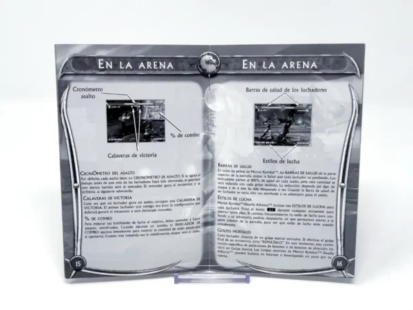 Mortal Kombat: Deadly Alliance (ESP) (Manual) para PlayStation 2, edición PAL España, de segunda mano