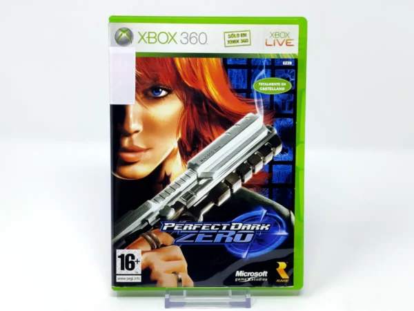Portada de Perfect Dark Zero (ESP) (Rebajado) para XBOX 360, edición PAL España, de segunda mano