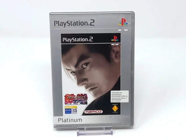 Portada de Tekken Tag Tournament (ESP) (Platinum) para PlayStation 2, edición PAL España, de segunda mano