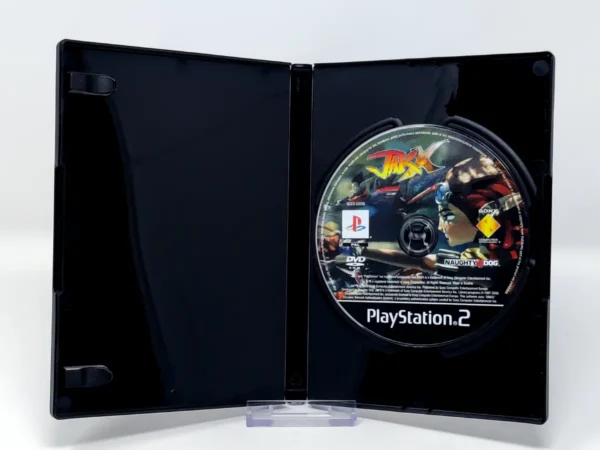 Interior del juego Jak X (FRA) (Rebajado) para PlayStation 2 con disco y manual