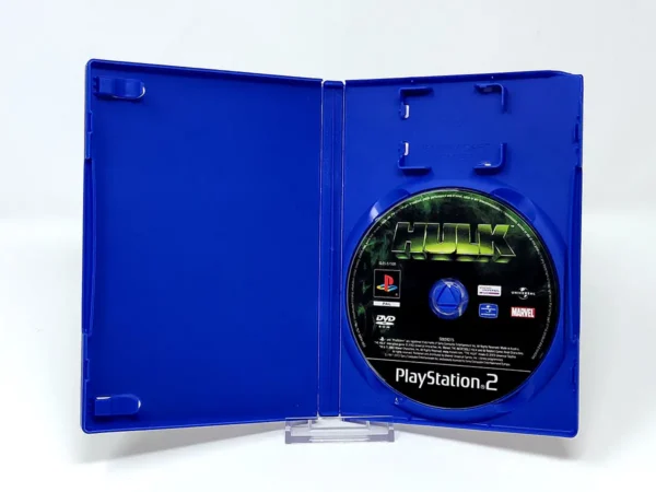 Interior del juego Hulk (FRA) (Rebajado) para PlayStation 2 con disco y manual