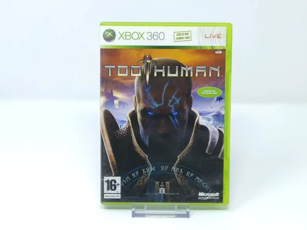 Portada de Too Human (ESP) para XBOX 360, edición PAL España, de segunda mano