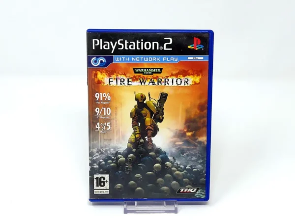 Portada de Warhammer 40,000: Fire Warrior (UK) (Rebajado) para PlayStation 2, edición PAL UK, de segunda mano