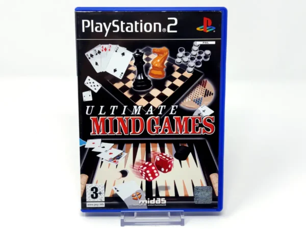 Portada de Ultimate Mind Games (ESP) para PlayStation 2, edición PAL España, de segunda mano