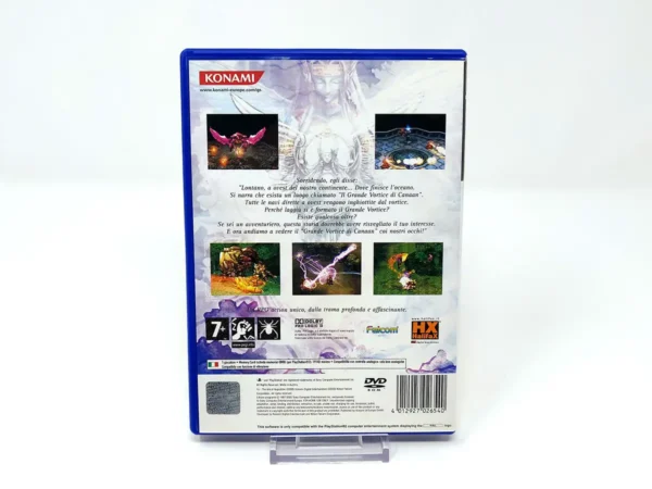Parte trasera de Ys: The Ark of Napishtim (ITA) (Rebajado) para PlayStation 2, edición PAL Italia