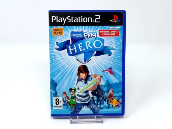Portada de EyeToy Play: Hero (ESP) (Rebajado) para PlayStation 2, edición PAL España, de segunda mano