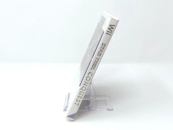 Lateral de la caja de Star Trek: Conquest (ESP) para Nintendo Wii