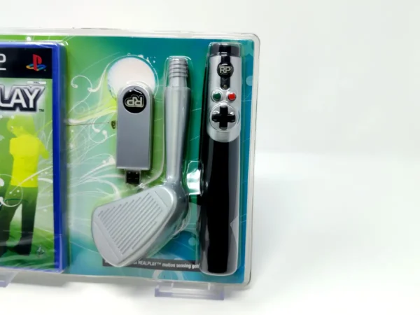Lateral de la caja de Realplay Golf (ESP) (Precintado) para PlayStation 2