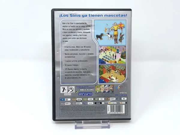 Parte trasera de Los Sims: Animales a raudales (ESP) (Incompleto) para PC