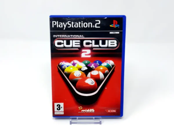 Portada de International Cue Club 2 (ESP) para PlayStation 2, edición PAL España, de segunda mano